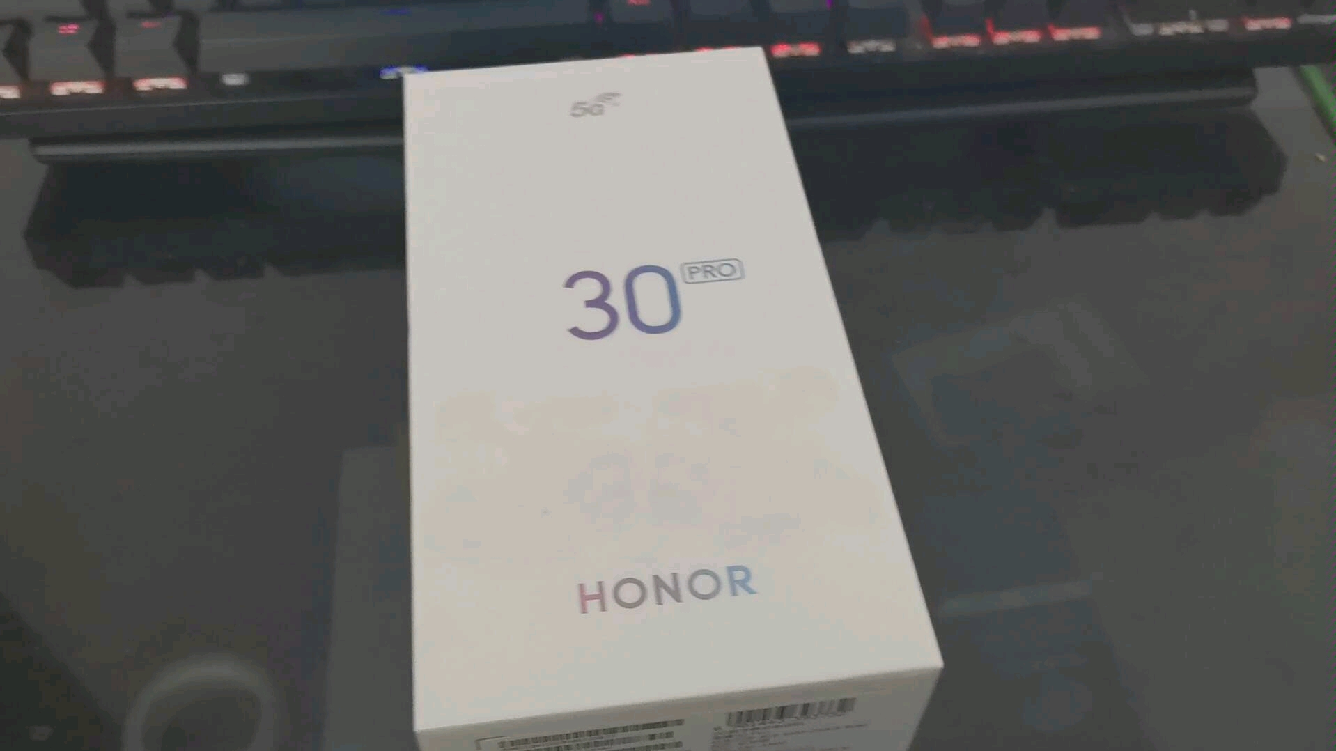 心心念念的荣耀30pro太空银开箱