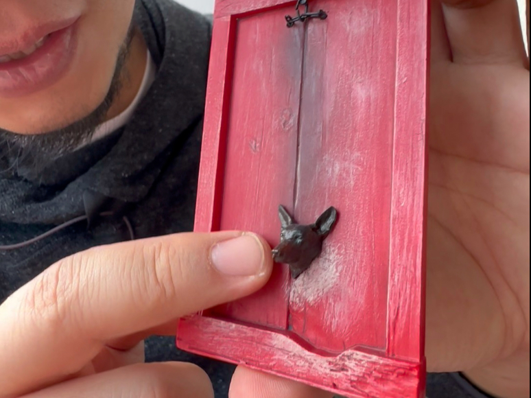 佛光寺二亮狗狗冰箱贴，36块钱的快乐值得拥有，还送了狗盆太逗了