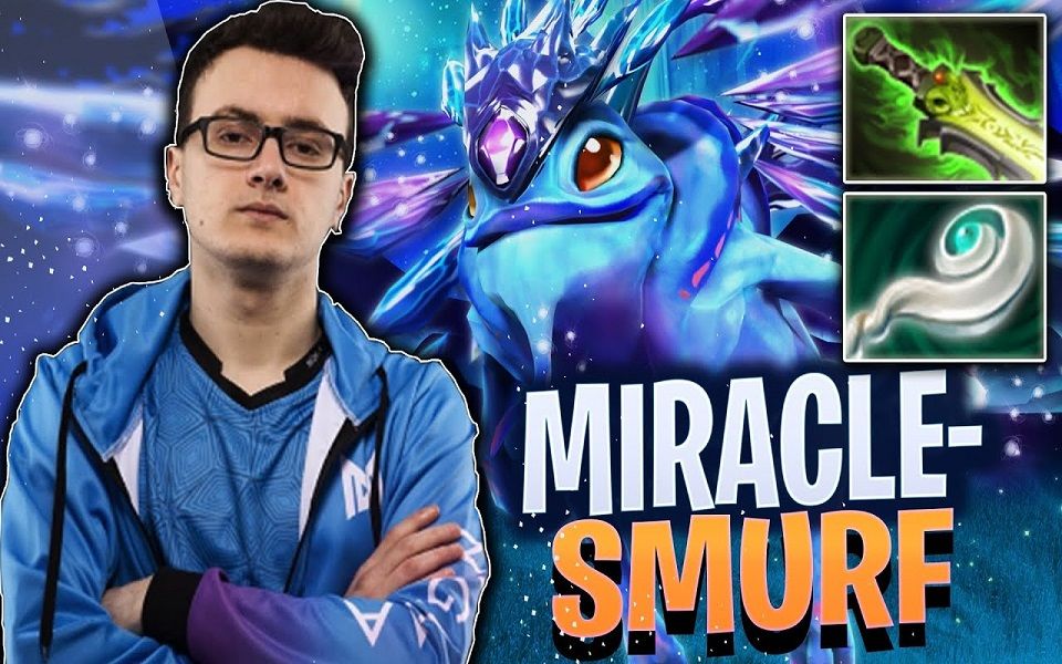 miracle&帕克 - dota2第一视角【watch&learn】