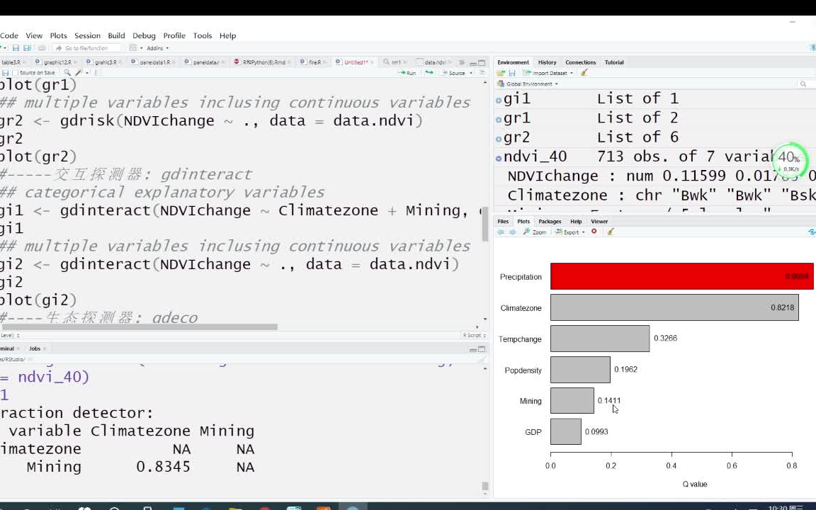 地理探测器的R实现哔哩哔哩bilibili