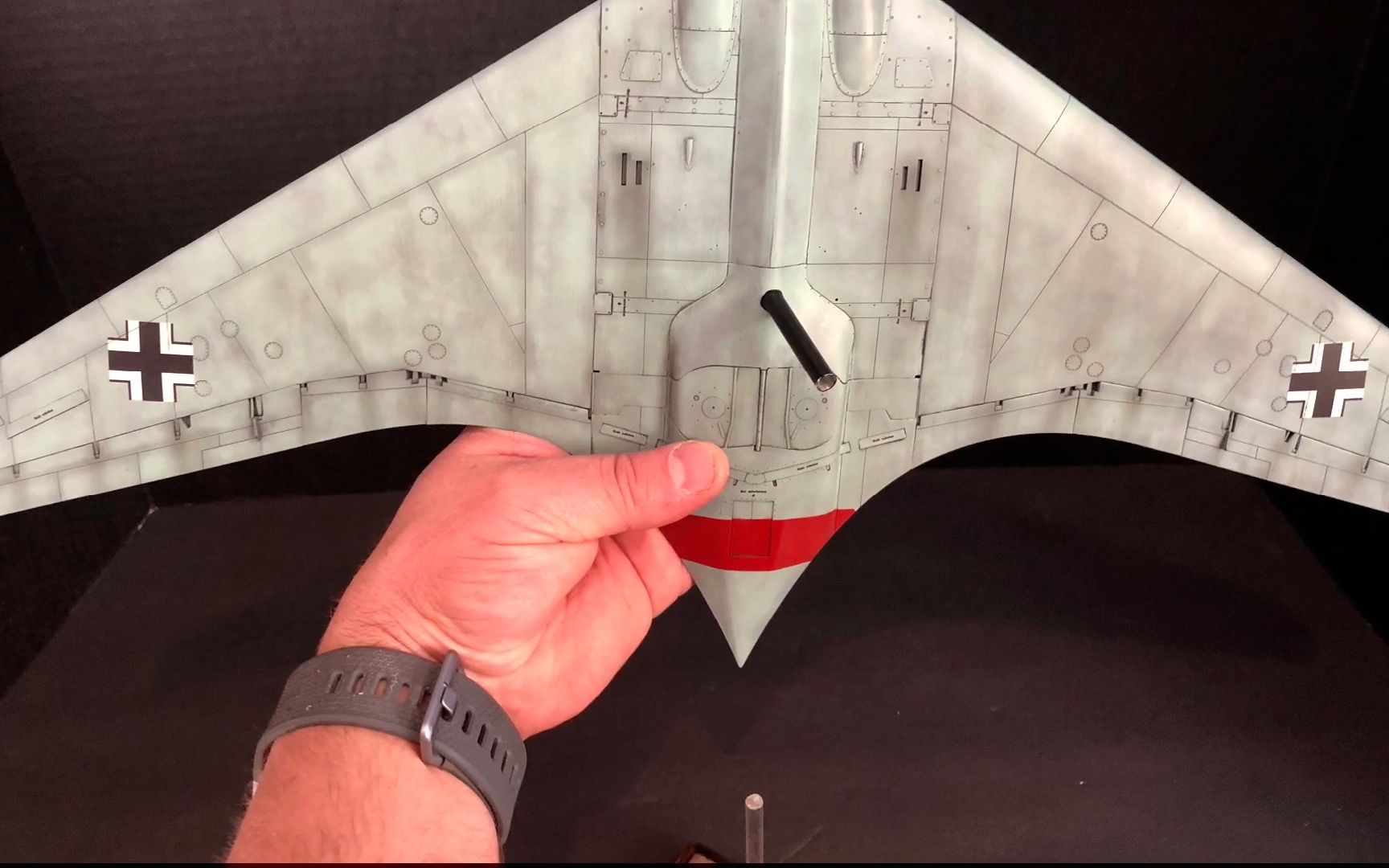 【primedmodelworks】造型村 1/32 霍顿 ho229 喷气式轰炸机模型制作