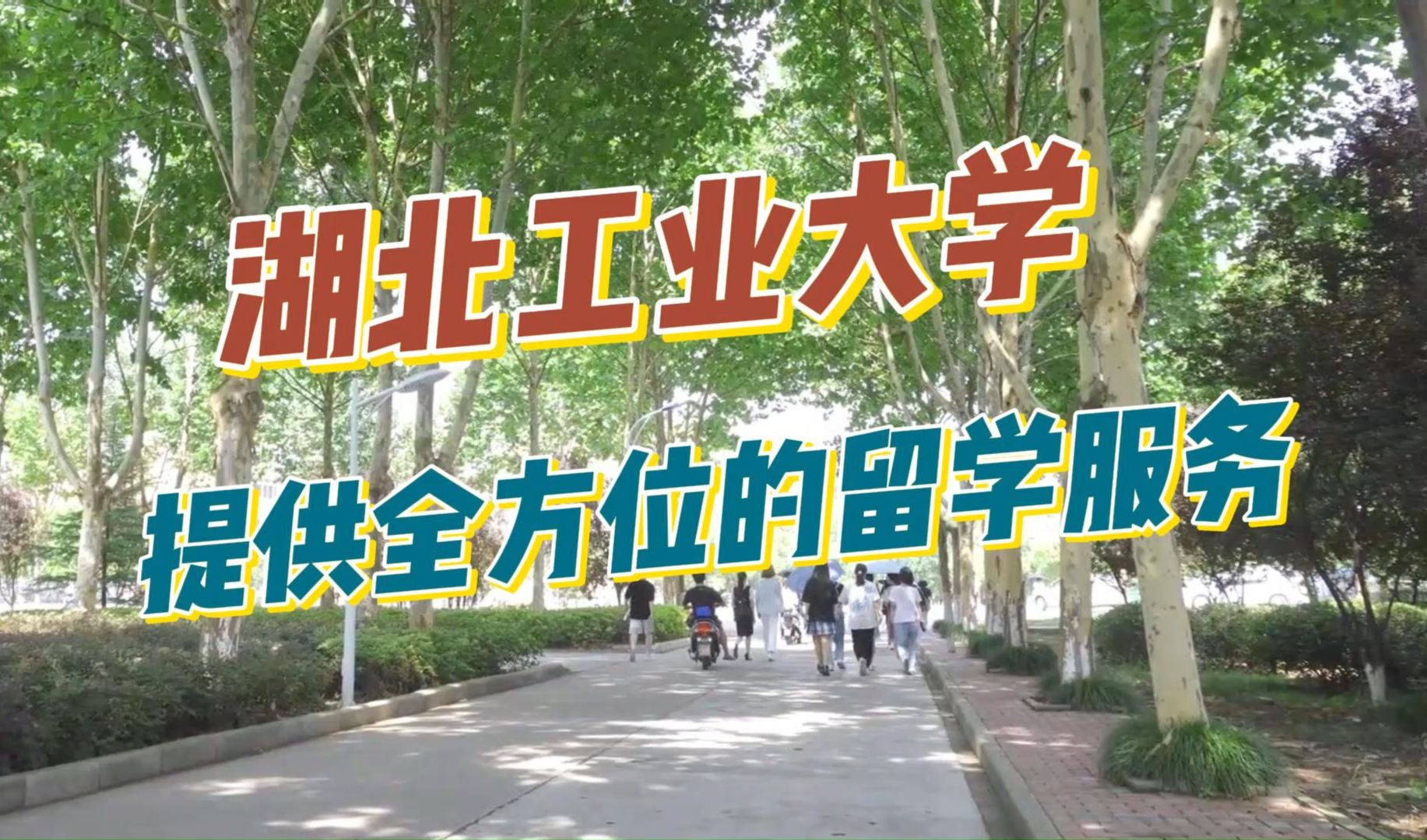 湖北工业大学一日游图片