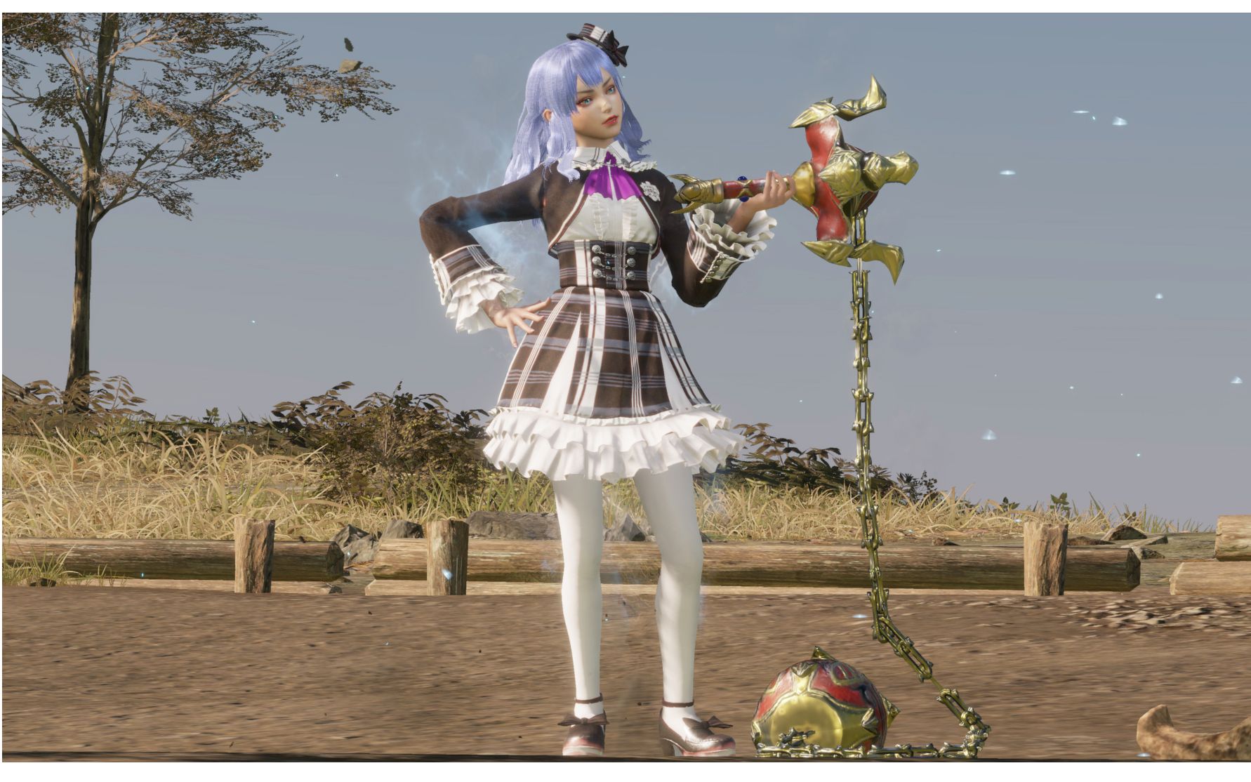 三国白丝萝莉董白cosplay蕾姆,太可爱了