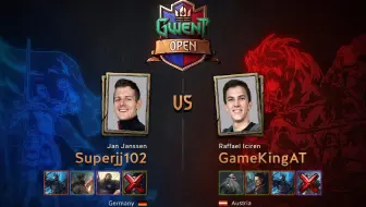 【昆特牌 公开赛#2】八进四 第二场 SuperJJ VS GameKing