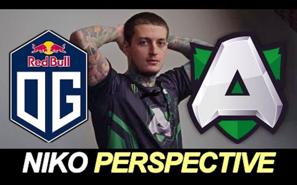[dota2] 看nikobaby怎么用骷髅王和小狗打爆og!a队对阵og两局!