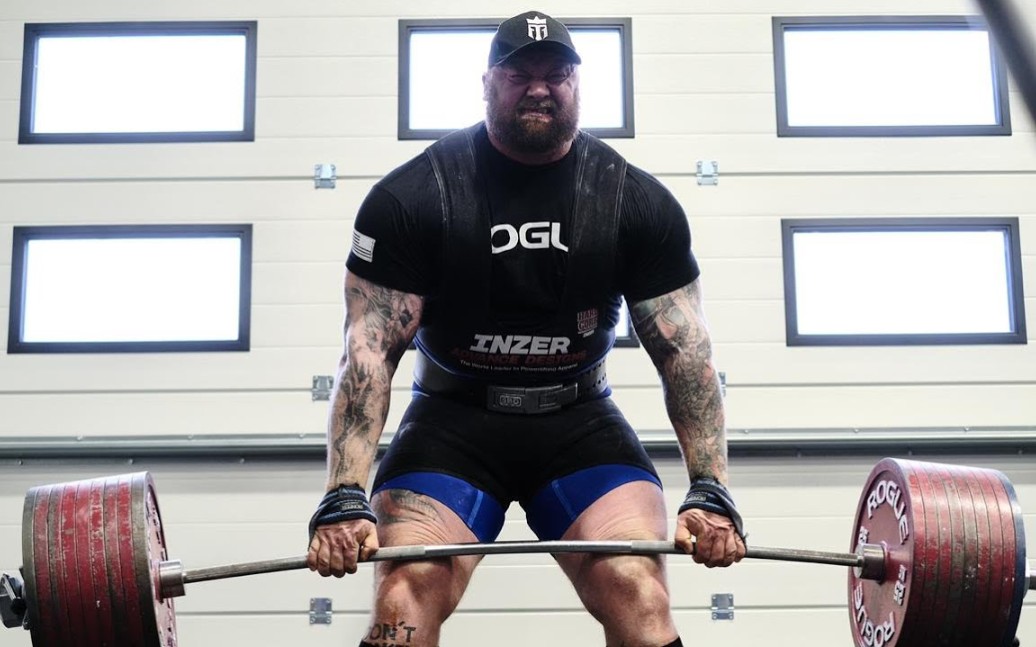 魔山硬拉又突破了极限!象杠473kg