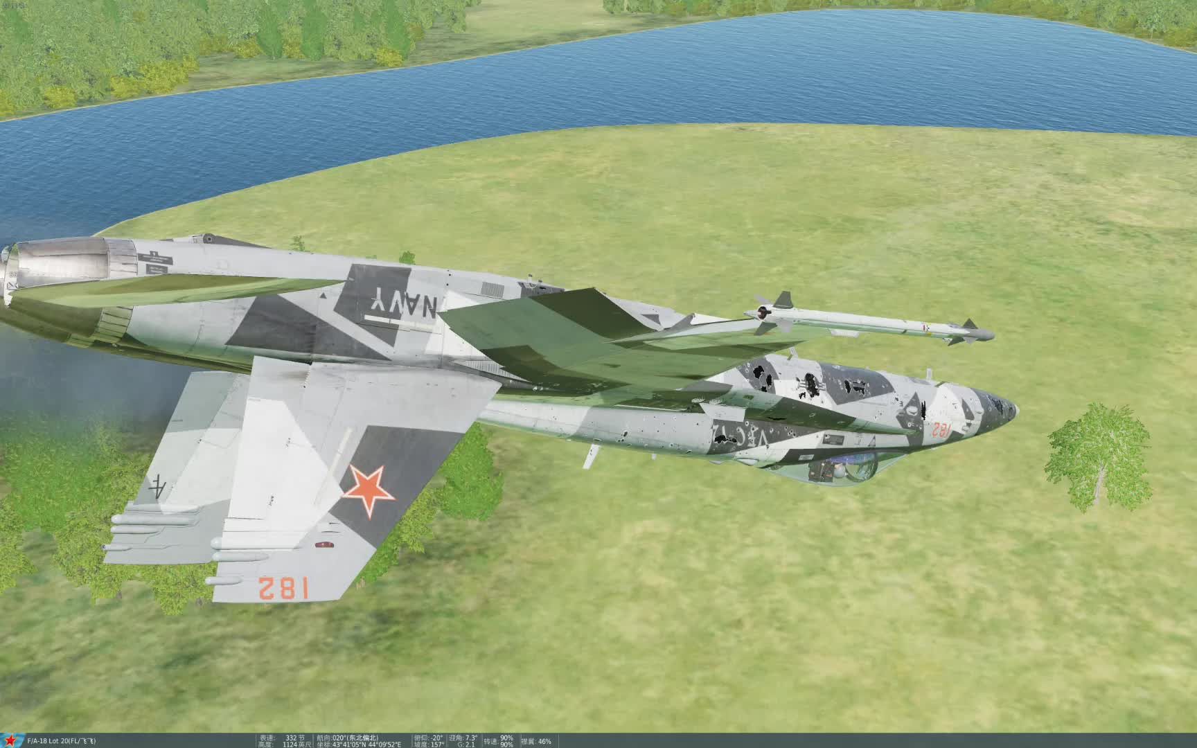 dcs:大黄蜂机炮格斗_哔哩哔哩 (゜-゜)つロ 干杯~-bilibili