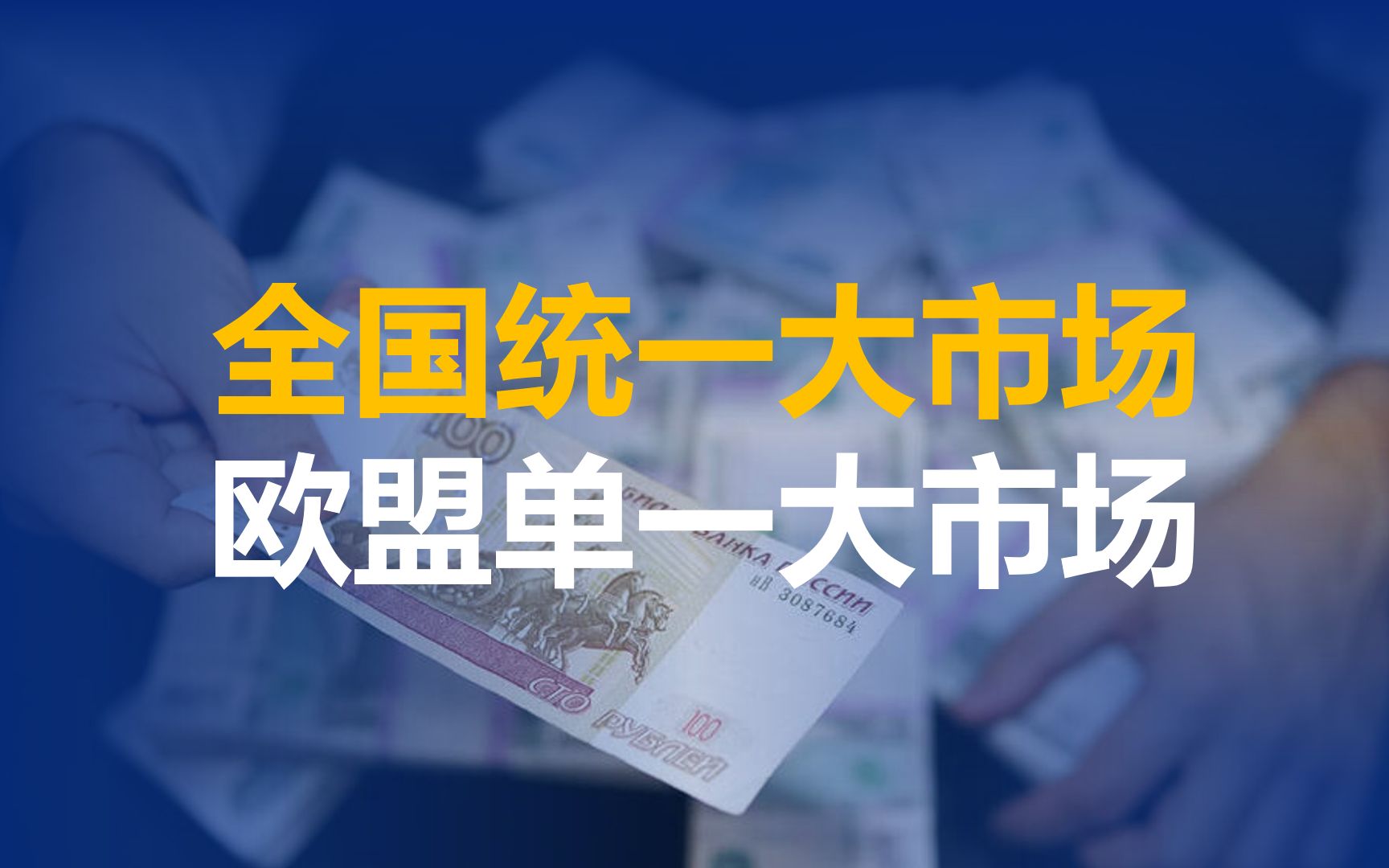 全国统一大市场与欧盟单一大市场对比视角下,地方政府可以做什么?哔哩哔哩bilibili