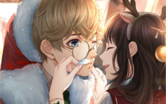 恋与制作人〗2020圣诞节ssr 周棋洛·金色雪吻·回响之约