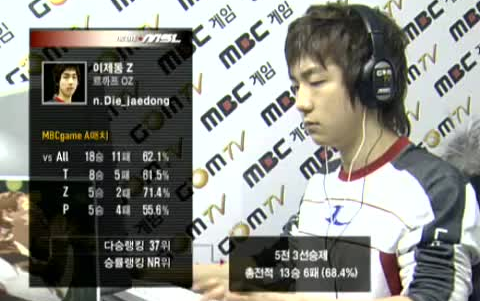 MSL冠军李帝东!Jaedong(Z) vs Kal(P) 2008年Gomtv MSL S4决赛哔哩哔哩bilibili