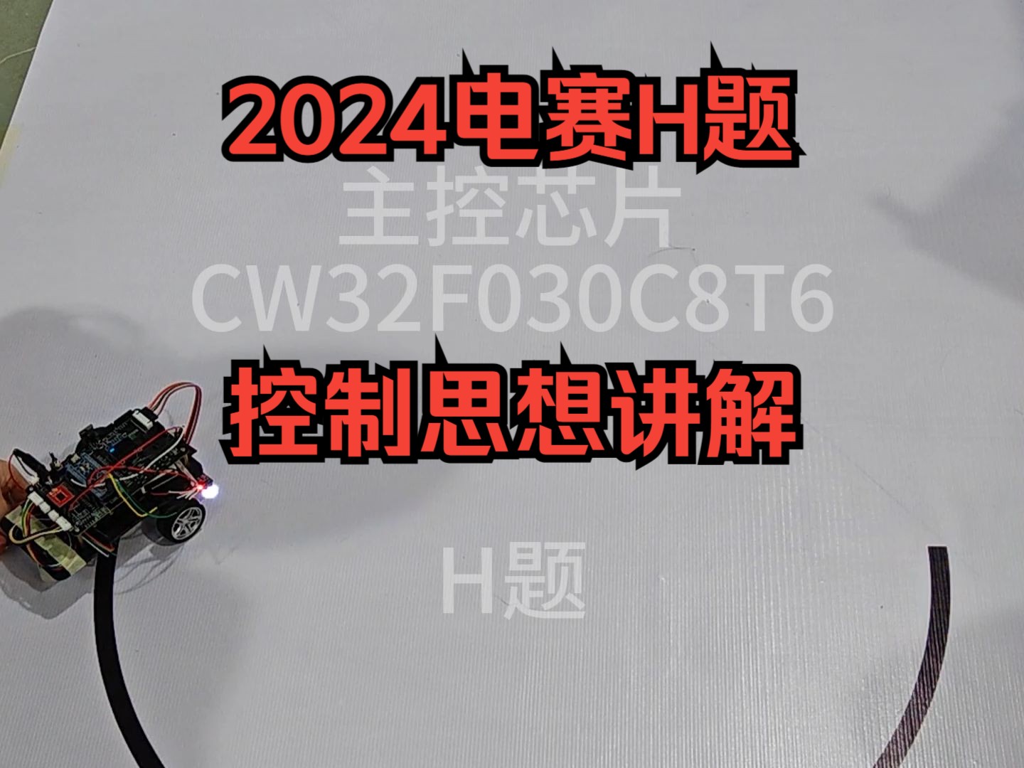 授人以渔,24电赛H题完赛资料开源,思想开源(3)控制思想讲解哔哩哔哩bilibili