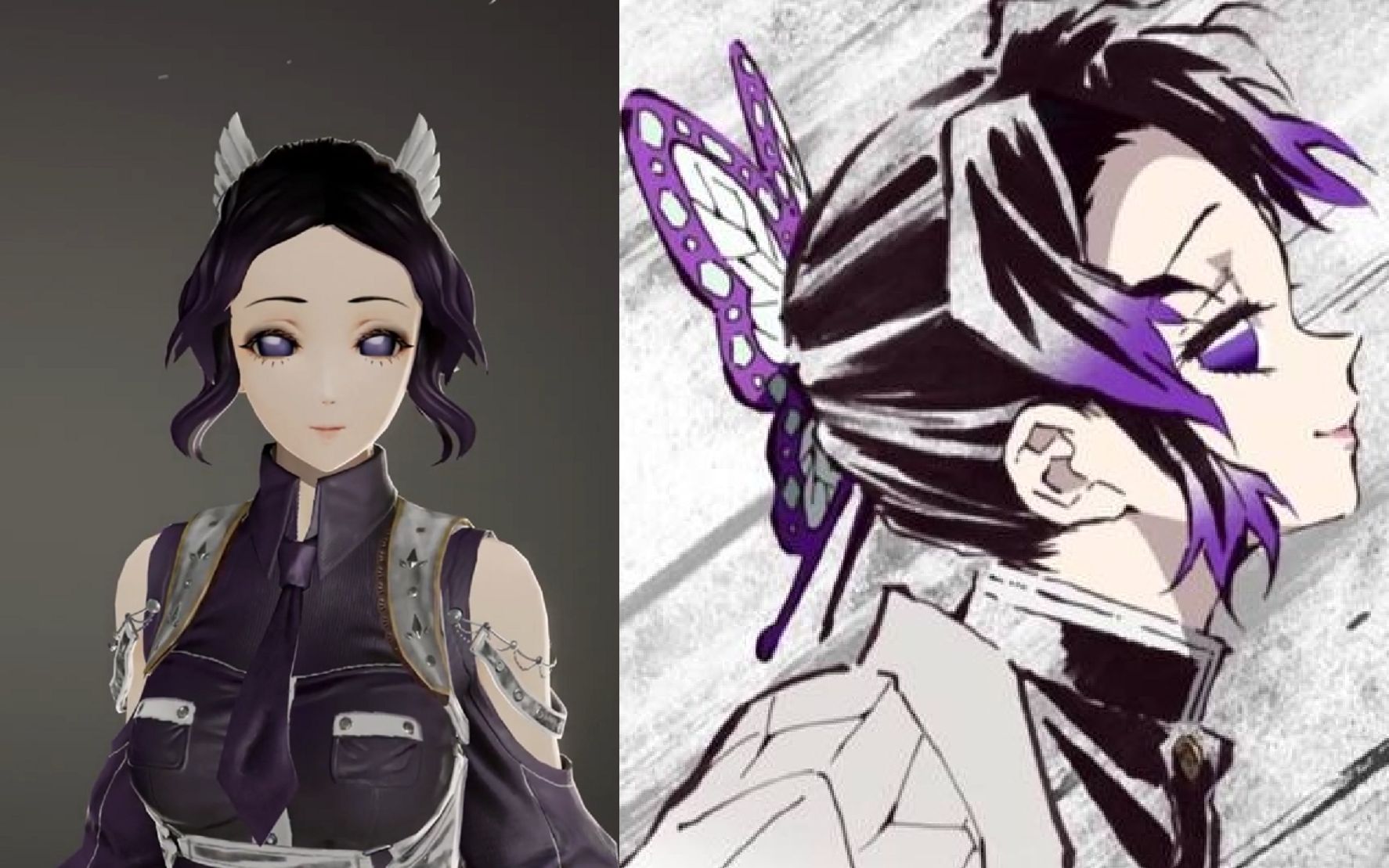 【噬血代码】cos捏人教程之蝴蝶忍(鬼灭之刃)