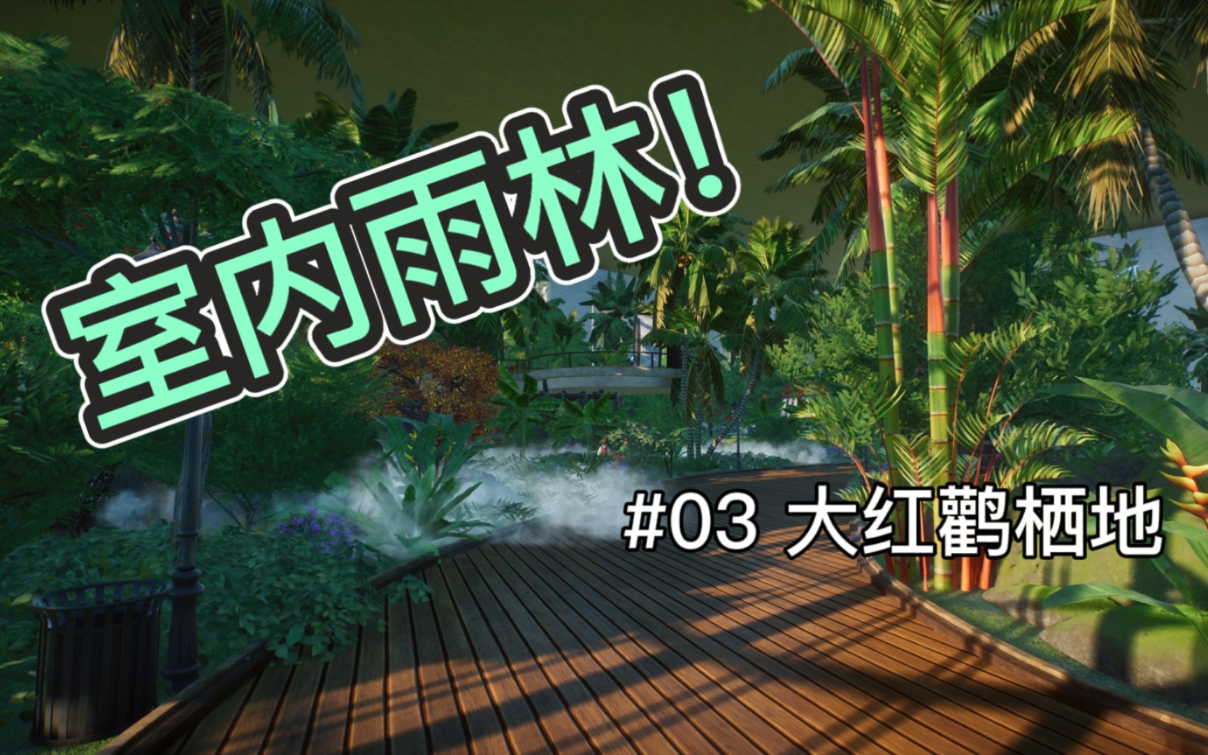 【动物园之星】HZZOO动物园 #03 大红鹳栖地哔哩哔哩bilibili