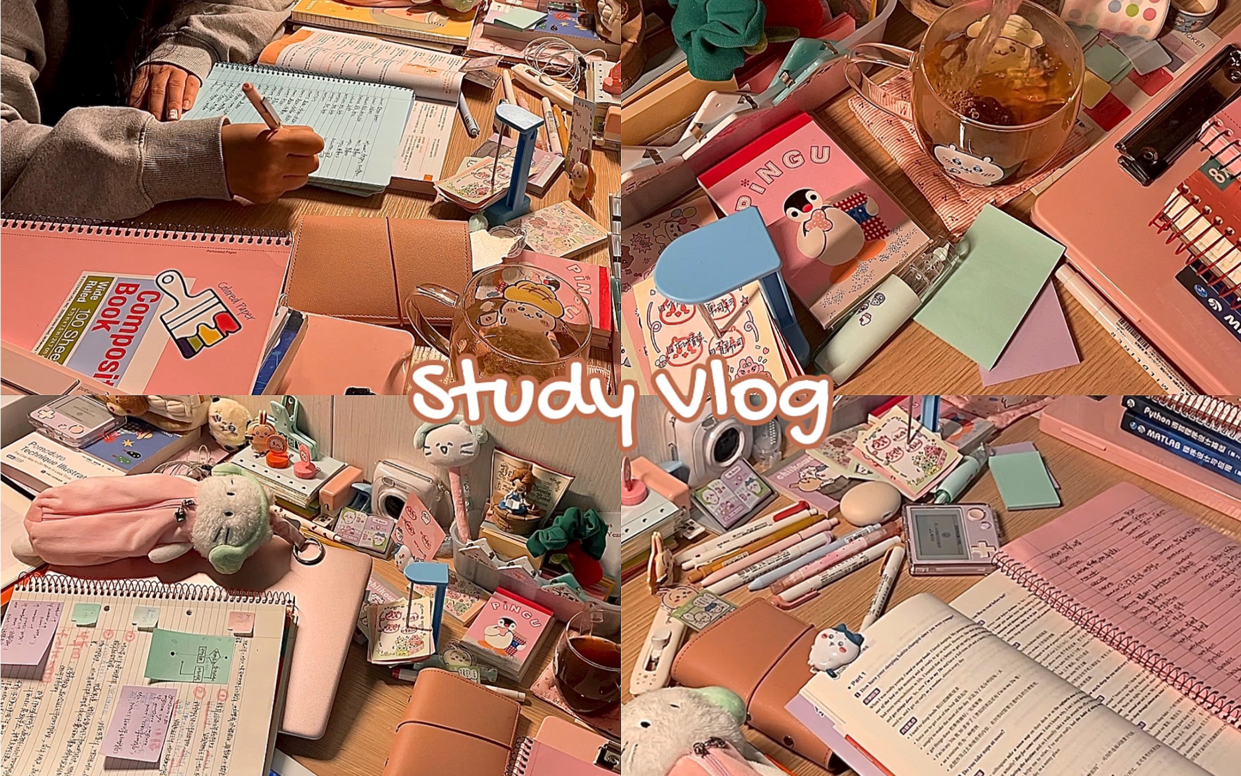 Study Vlog | 新学期ⷦ™š间学习日志ⷥ똦•ˆⷦ𒉦𕸤𜴥�𗥊襊›向哔哩哔哩bilibili