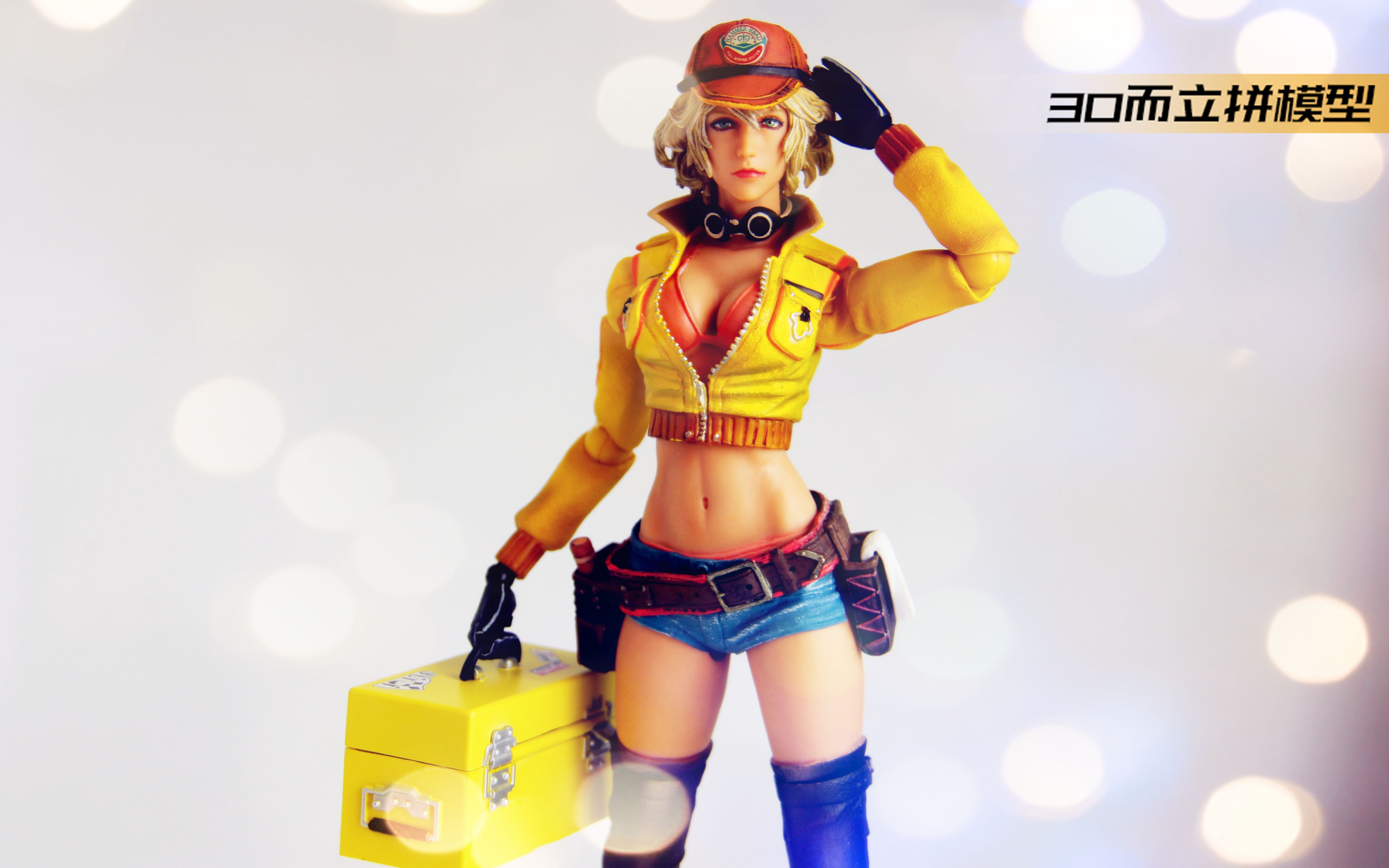 【30而立拼模型】pa改最终幻想15希德妮 奥拉母,妹子给哥修个车----第