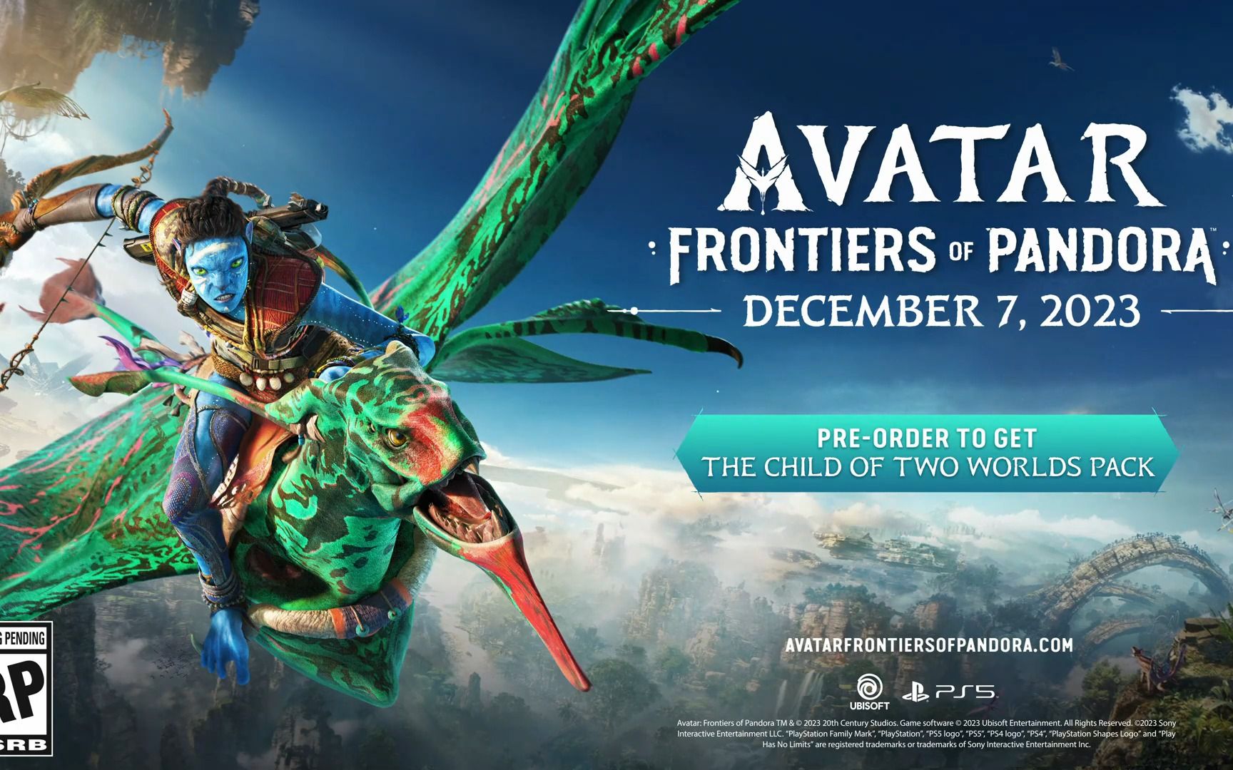 阿凡达:潘多拉的边境-官方游戏概述预告片 ps5游戏 中英字幕