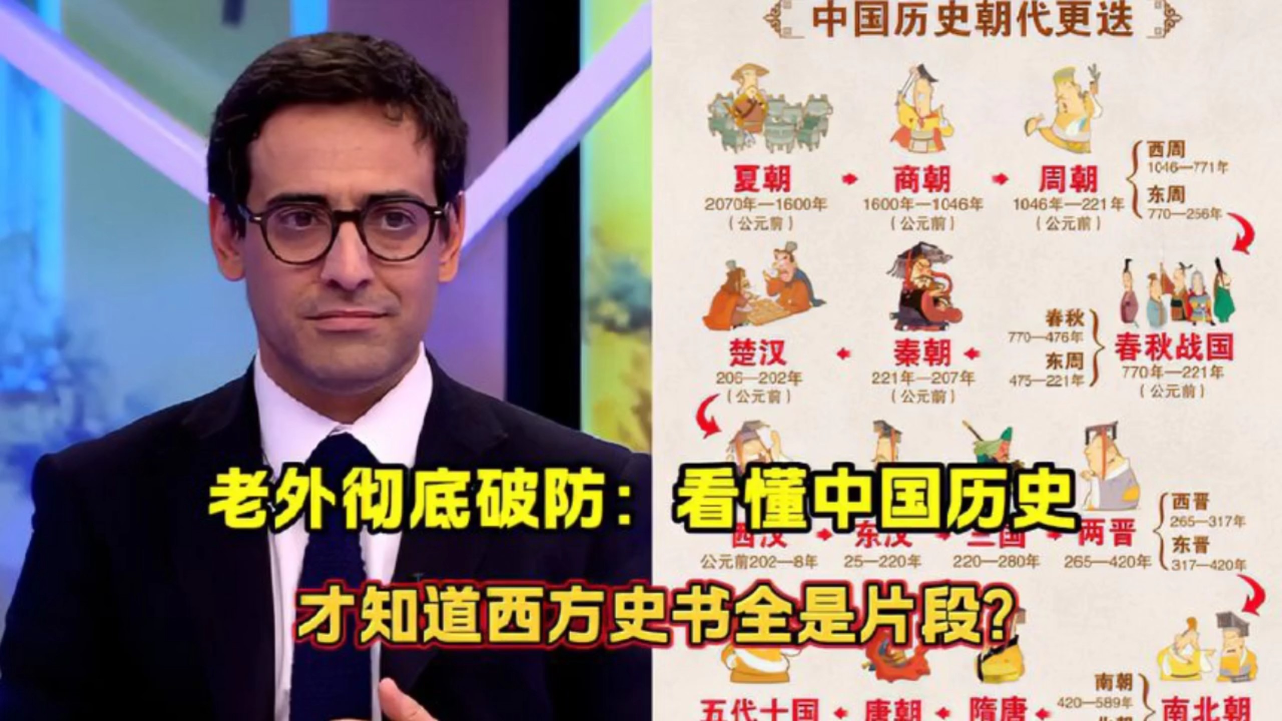 老外彻底破防：看懂中国历史，才知道西方史书全是片段？