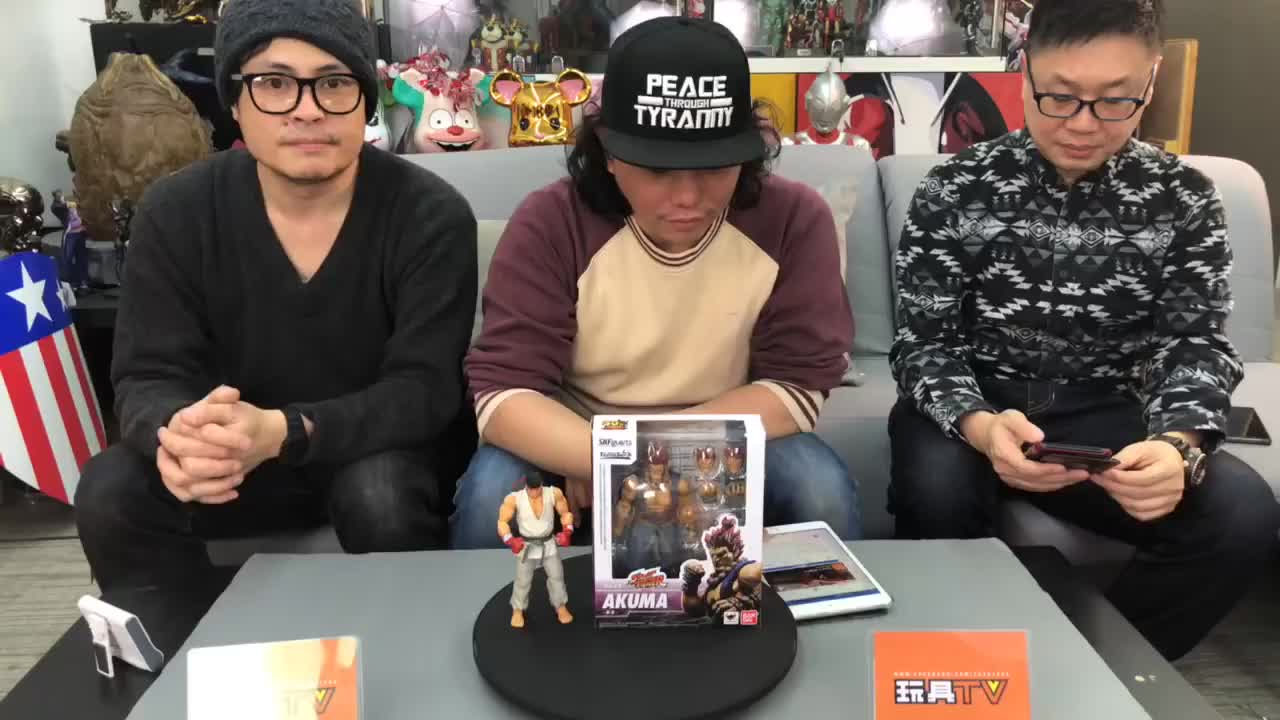 h.figuarts 街头霸王 豪鬼 开箱