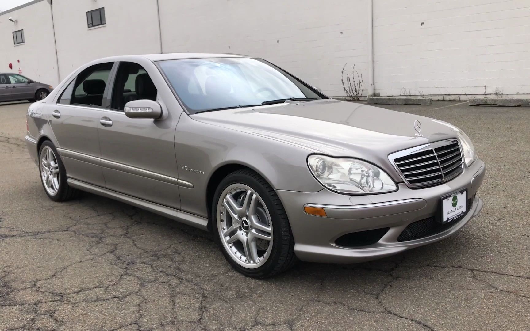 奔驰 w220 s级 s55 amg v8 机械增压 2006款 美国二手车