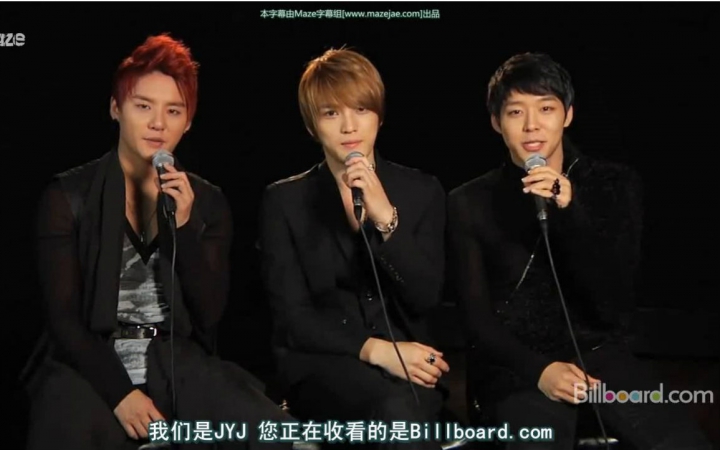 【JYJ】JYJ Billboard哔哩哔哩bilibili