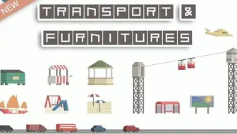 AE模板-城市建筑物生长Cities Animation