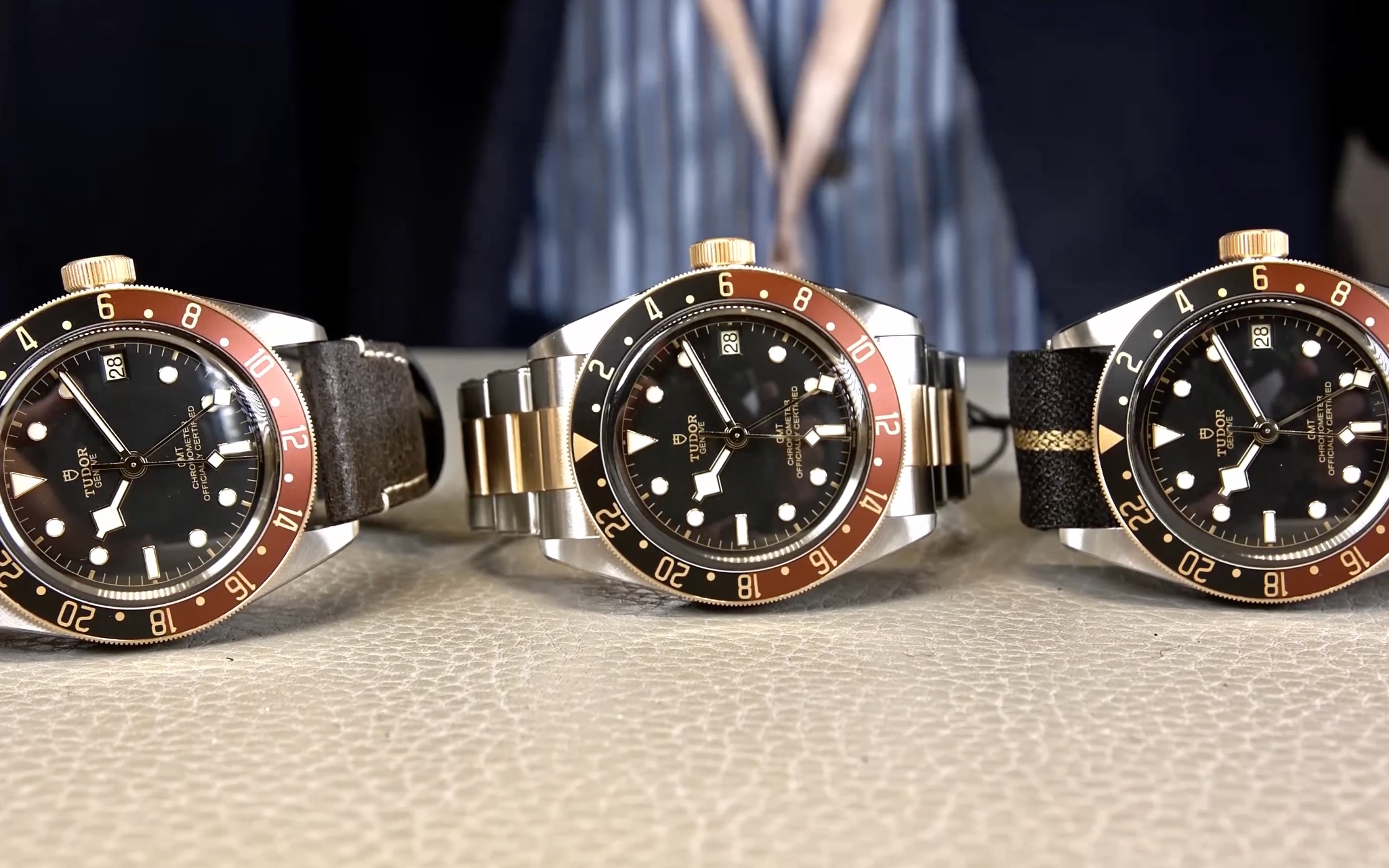 tudorblackbay帝舵碧湾gmt2022间金款watchadvisor