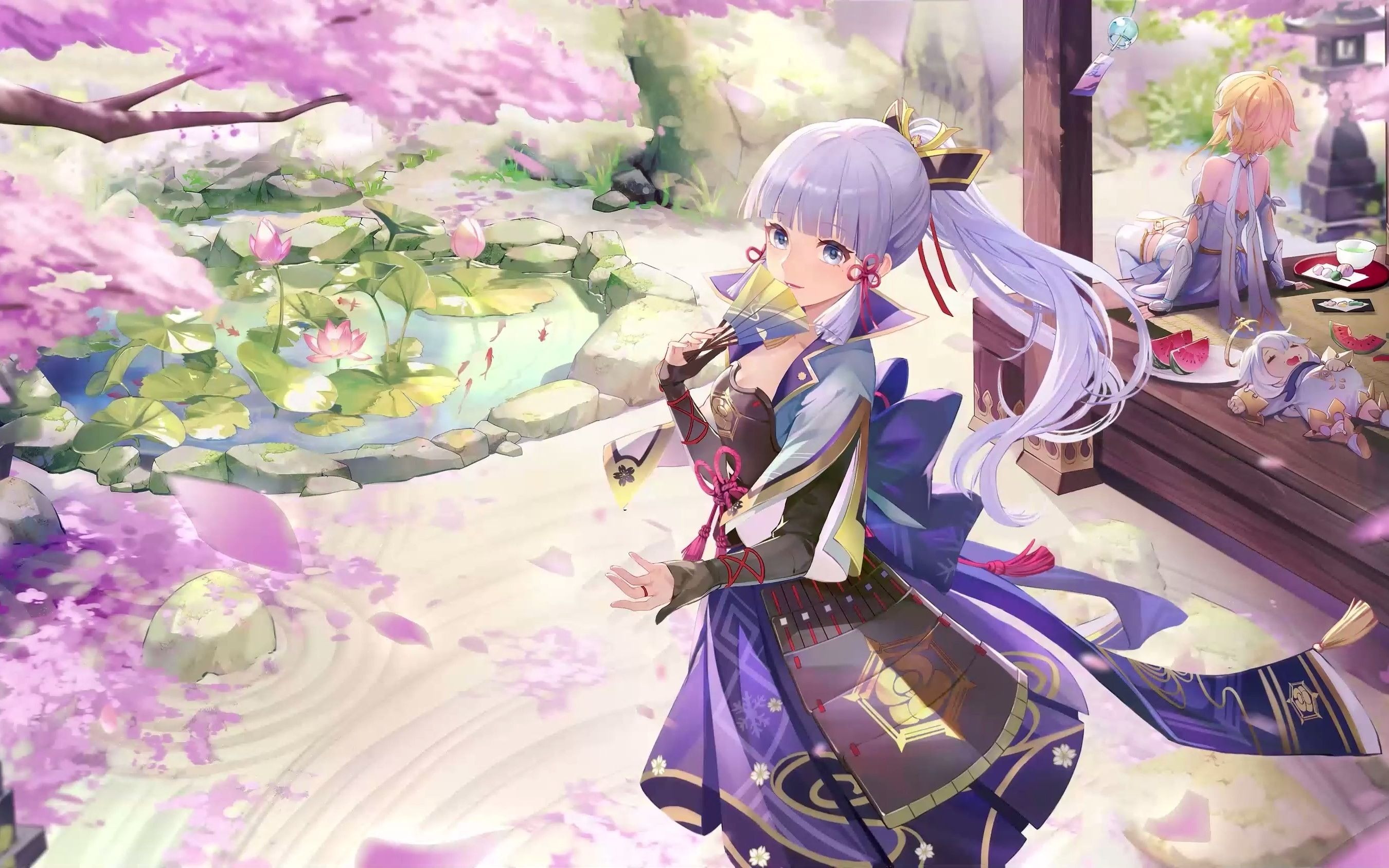 【动态壁纸】神里与"你"的假日_哔哩哔哩_bilibili