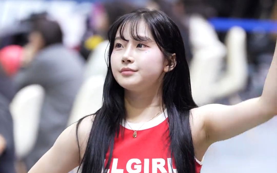 娃娃脸霸主李珠恩拉拉队直拍jueun啦啦队队长