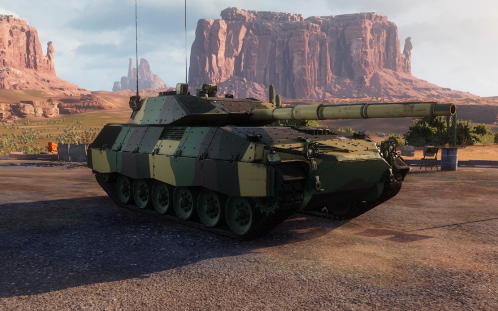 【装甲战争】tam 2ip "激光锁定"技能演示