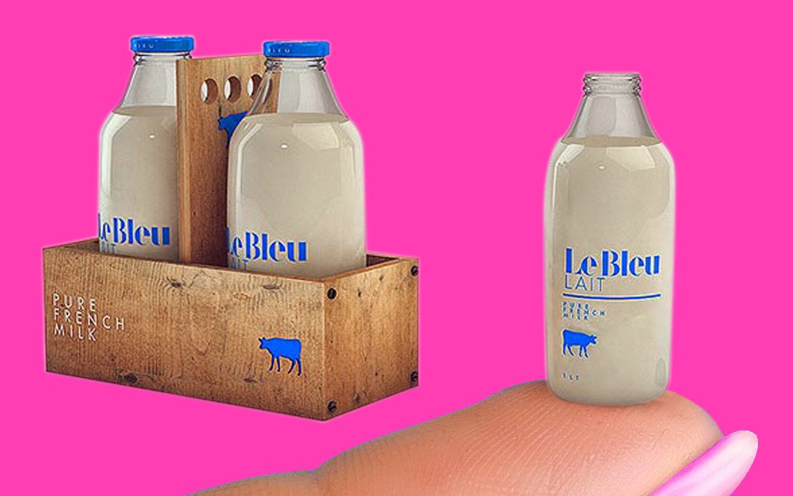 爆笑食物恶作剧,型男diy迷你牛奶整蛊妹子,吃货创意无处不在