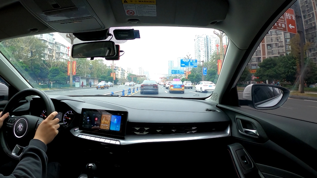 手动挡市区日常驾驶(副驾视角)