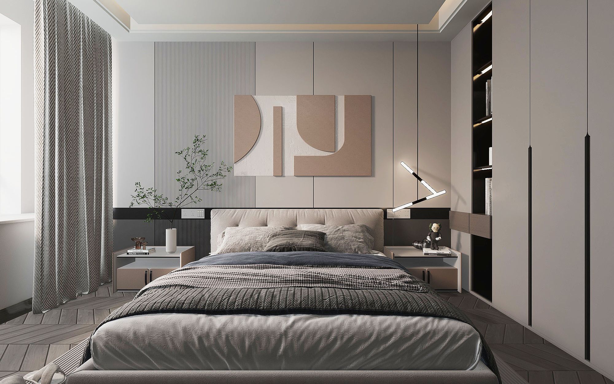 3dmax主卧室案例分享