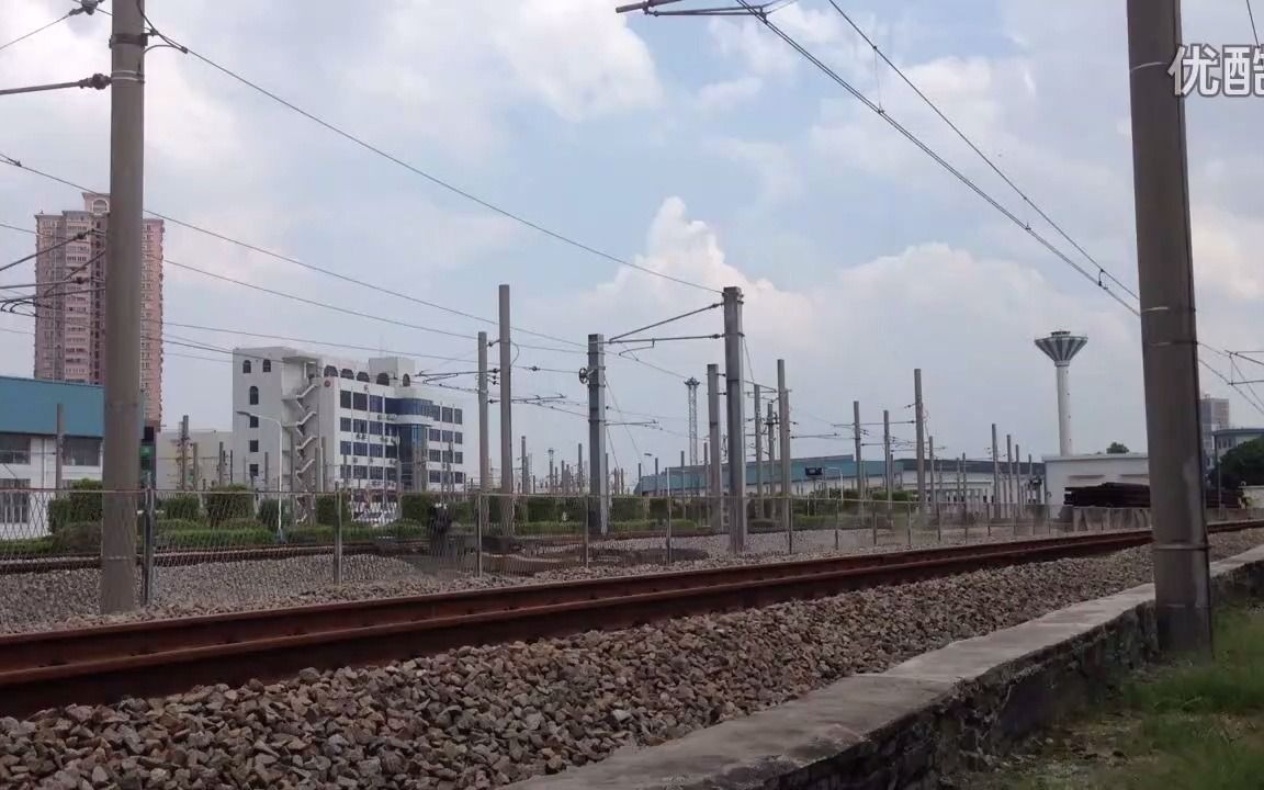 广州地铁西朗车辆段3536号大西试车超清