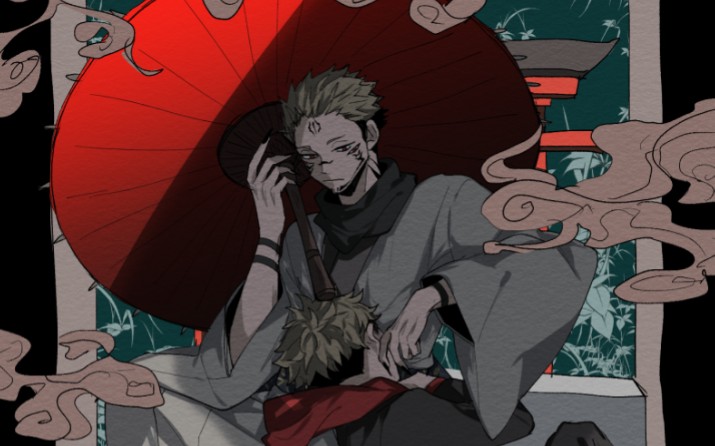 《咒术回战》两面宿傩的霸气登场