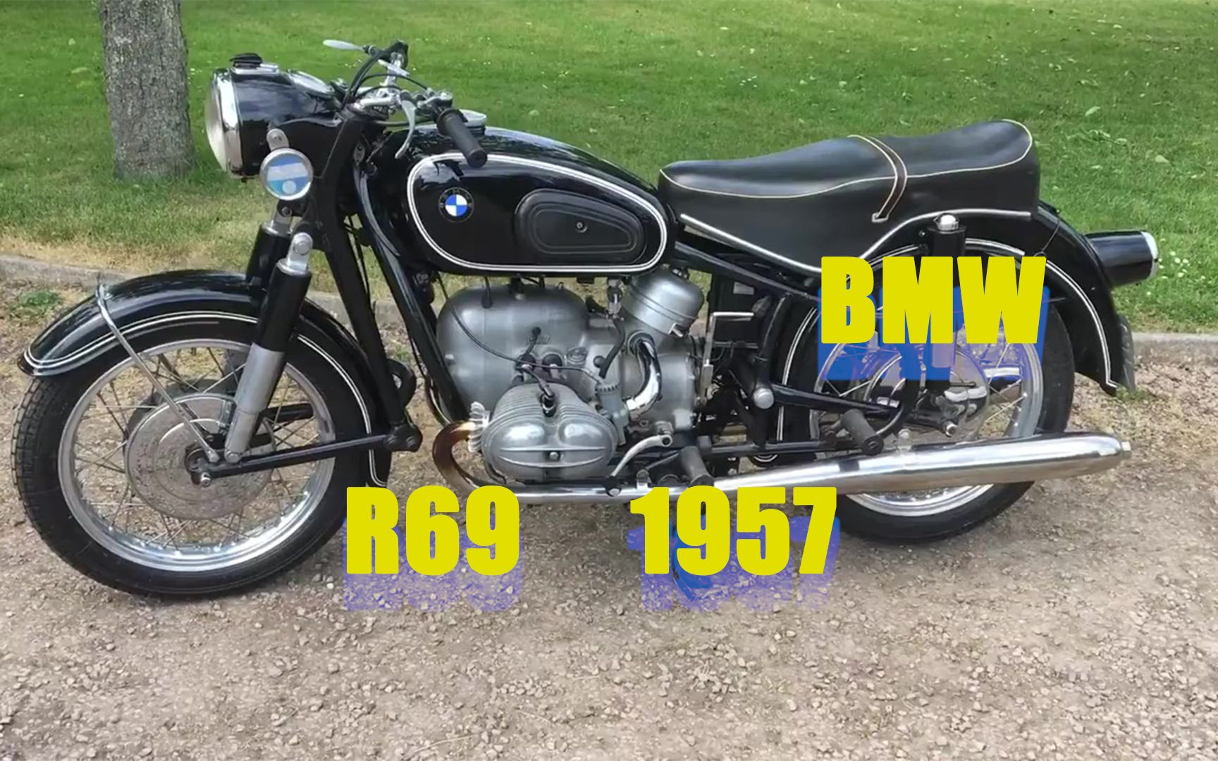 【名车図鉴】BMW R69 1957哔哩哔哩bilibili