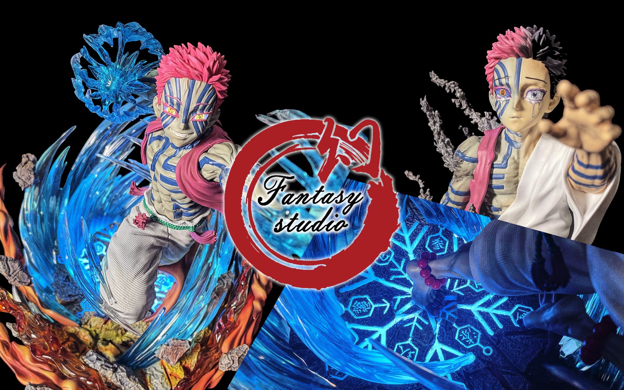 【模玩展示】【Fantasy幻想屋】【上弦三猗窝座】【鬼灭之刃】十二鬼月上弦三猗窝座·Fantasy幻想屋鬼灭之刃1/6 GK雕像 - 视频 ...