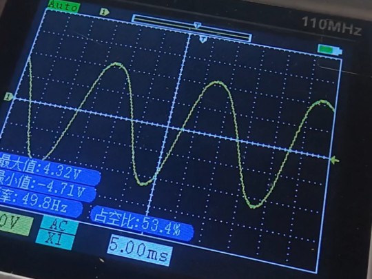 rc正弦波振荡器实验图片