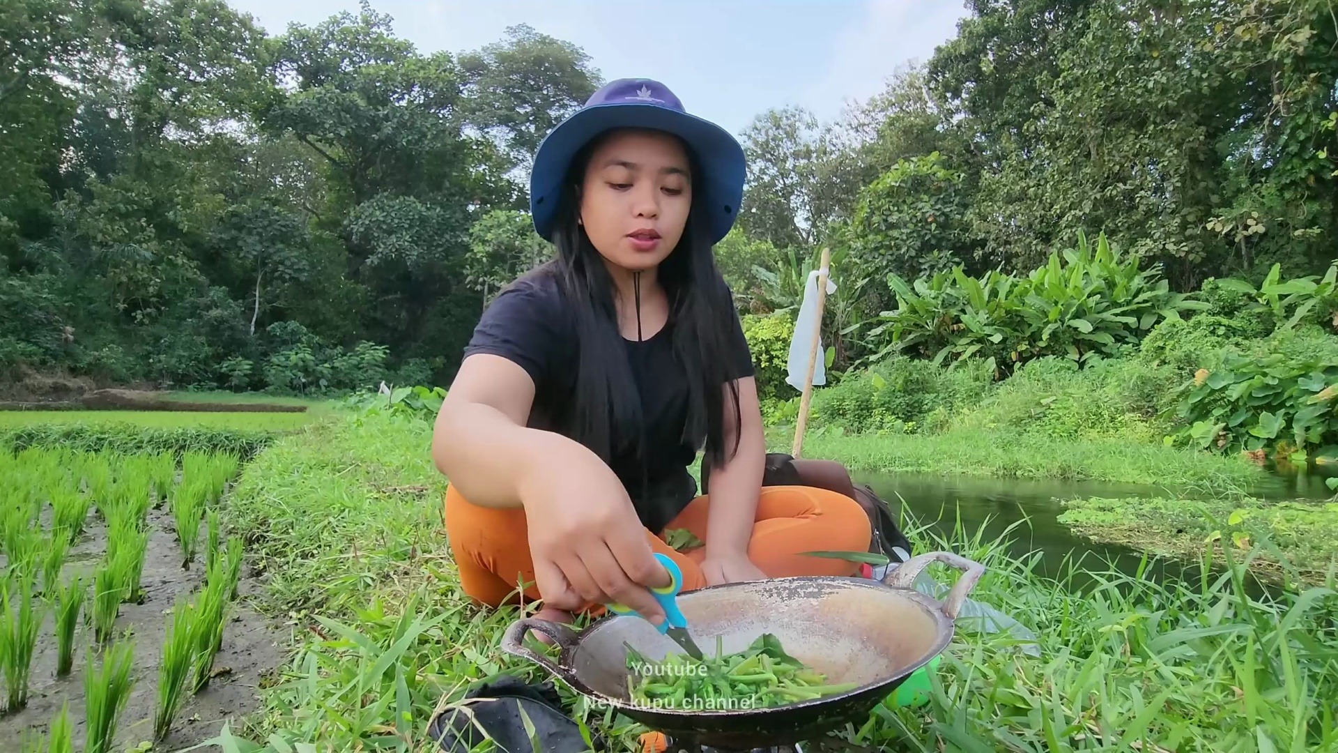 农村媳妇野外生存