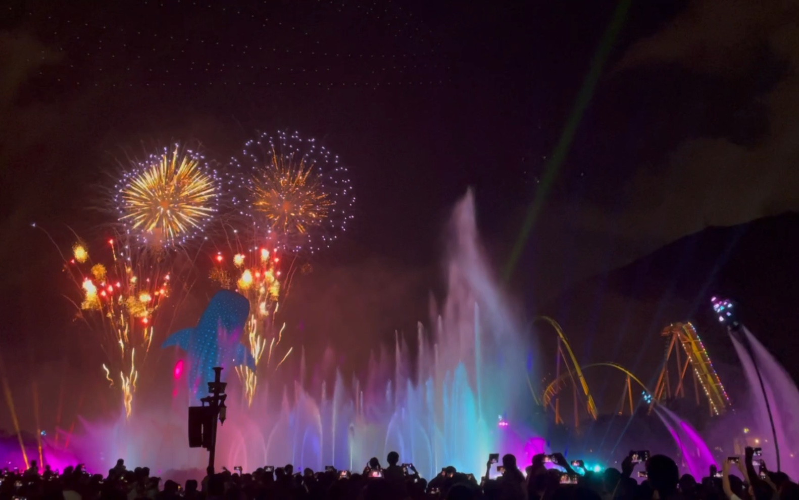 珠海,烟花秀,珠海长隆海洋王国