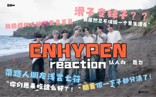 Descargar video: 【ENHYPEN Reaction】认人和舞台｜路人室友第一次看男团 你们吃得也太好了！完全是七种不同风格的帅啊