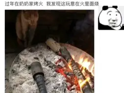 过年在奶奶家烧火，发现里面有个这玩意儿