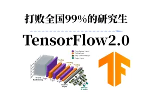 Download Video: B站强强推荐！不要再盲目学习TensorFlow2.0了，全网最全面的TesorFlow2.0学习教程来了，让你少走99%的弯路！人工智能/深度学习/神经网络