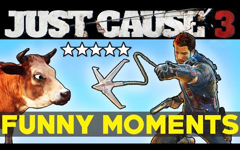 [图]Just Cause 3- Funny Moments EP.2 正当防卫3-有趣时刻#02