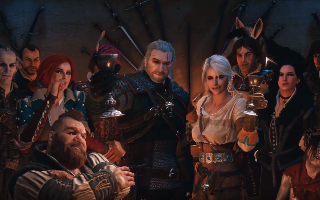 巫师十周年生日纪念视频完美的大结局