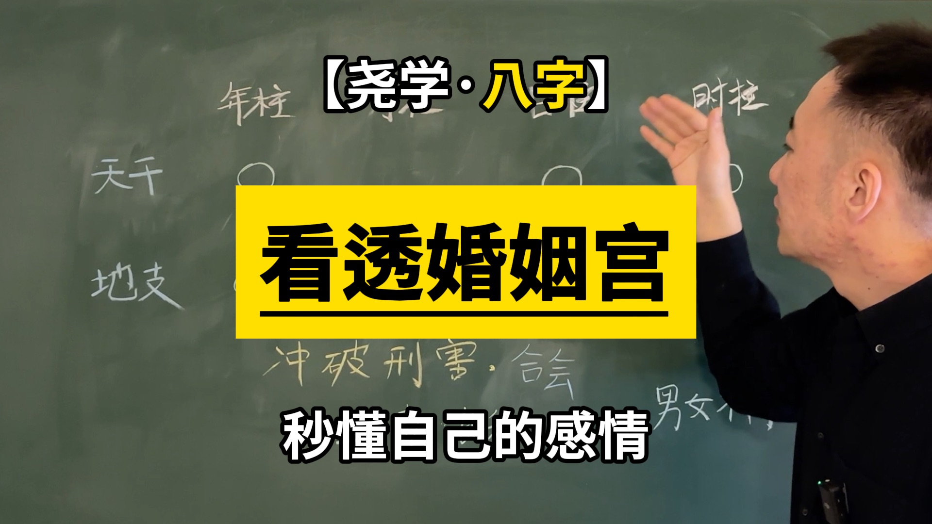 【八字】12分钟讲明白婚姻宫的各种情况!让你理解自己的爱情!哔哩哔哩bilibili