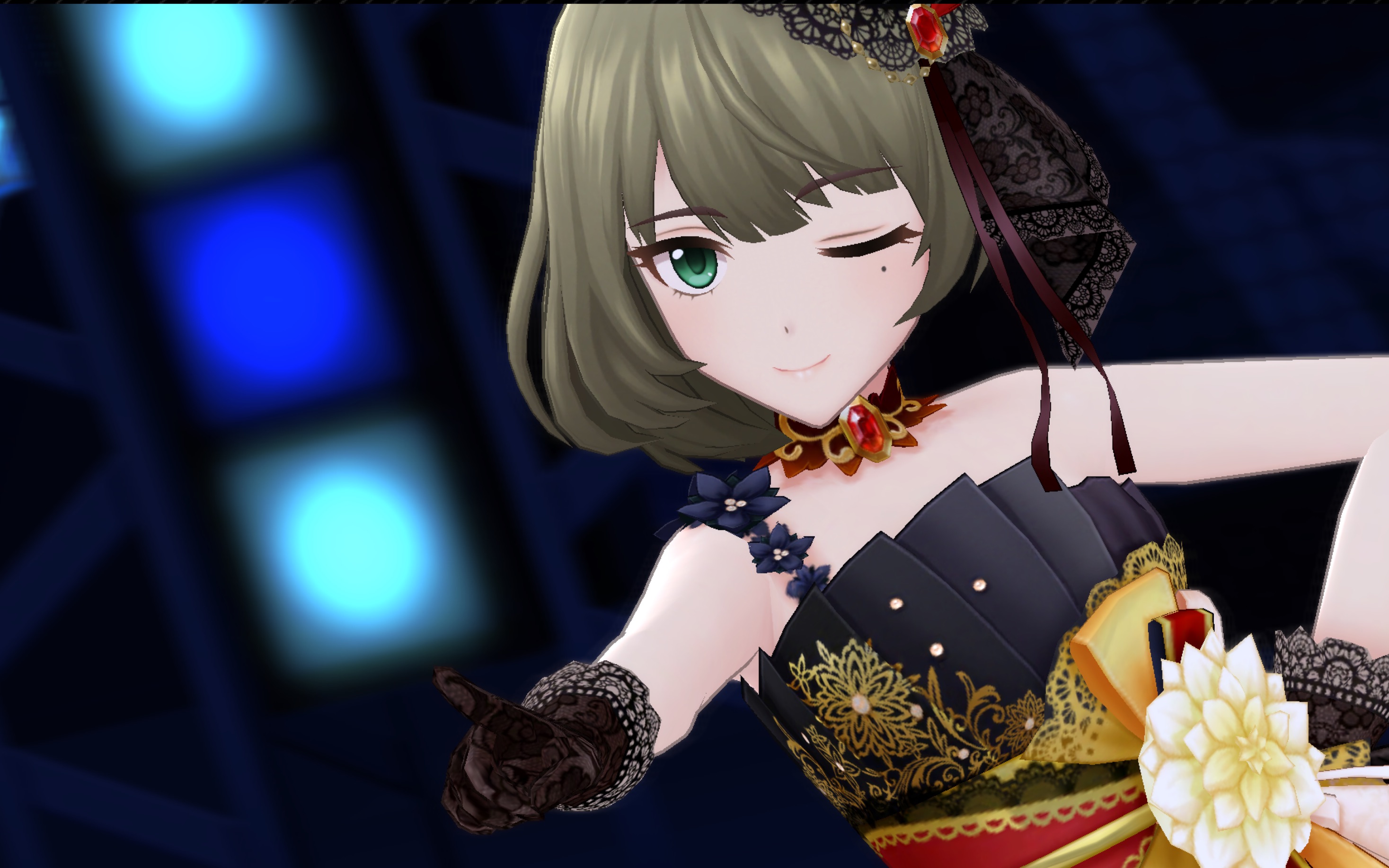 【cgss mv】hotel moonside 高垣枫 新年限定ssr_哔哩哔哩 (゜-゜)つ