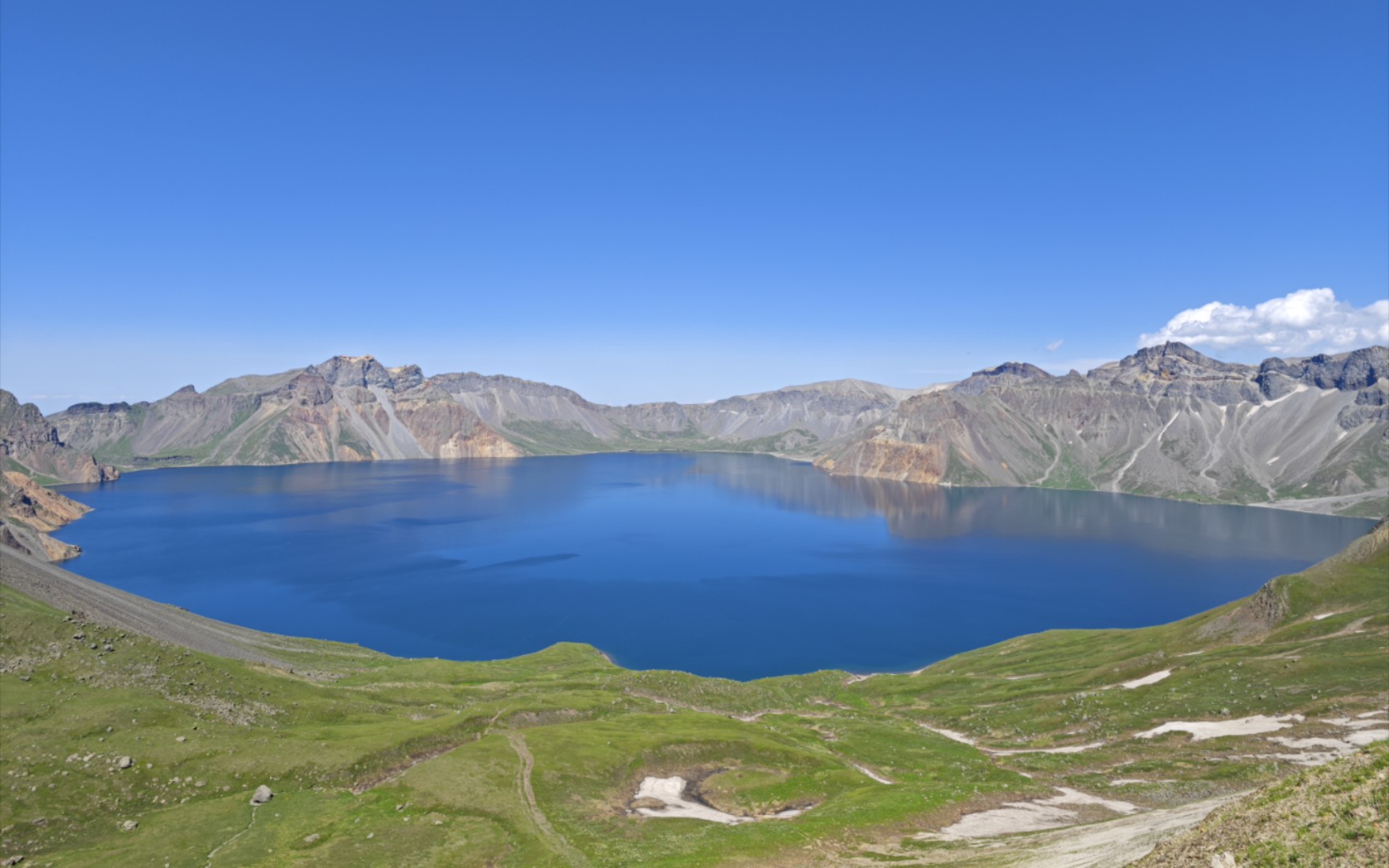 长白山南坡景点图片