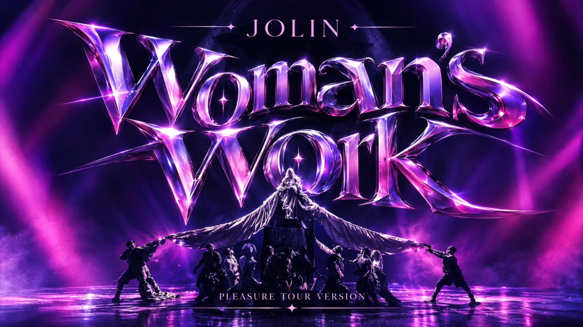 蔡依林 JOLIN - Woman's Work (Pleasure 巡演版本) 录音室版本