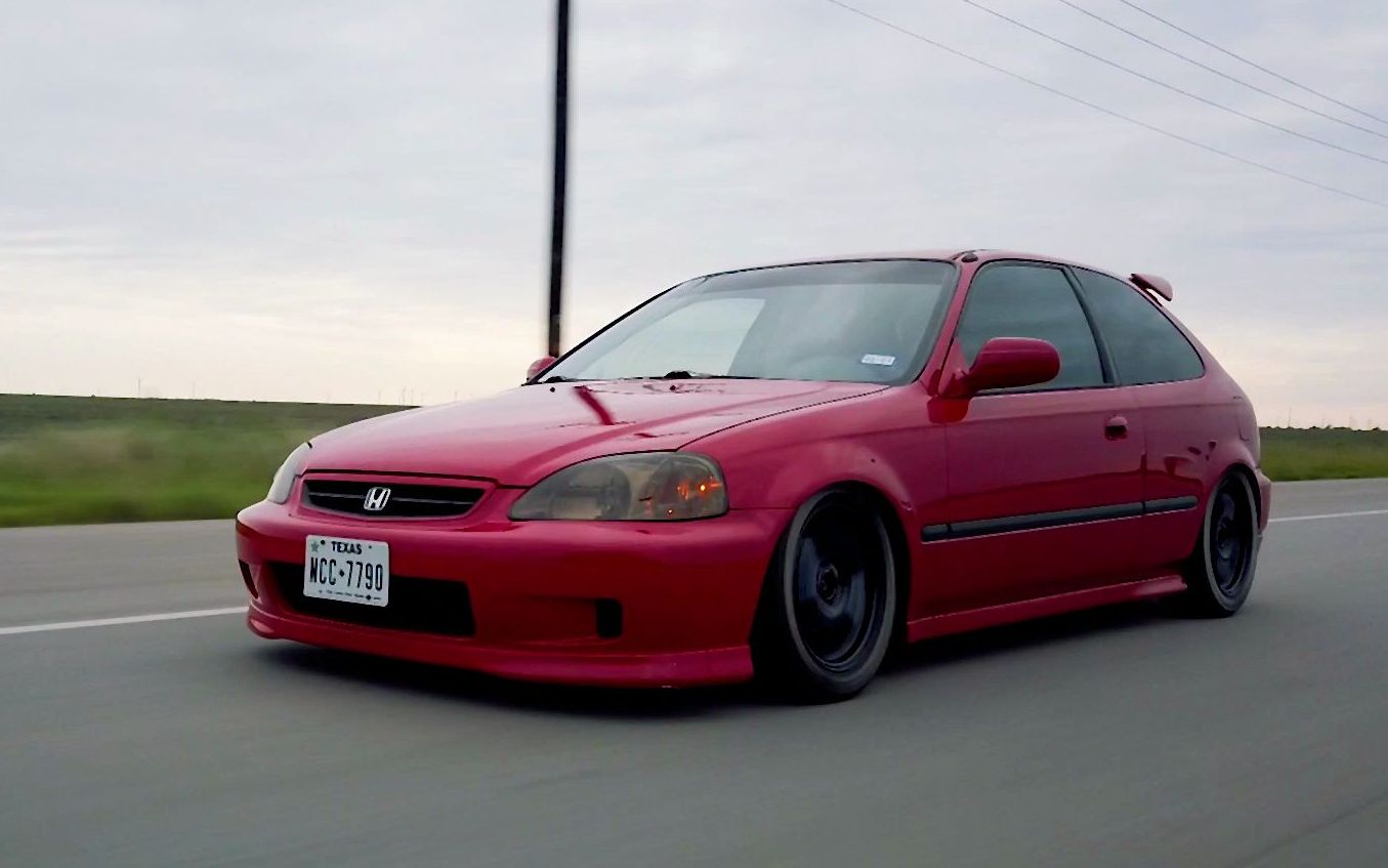 【jdm】思域 te37 走街