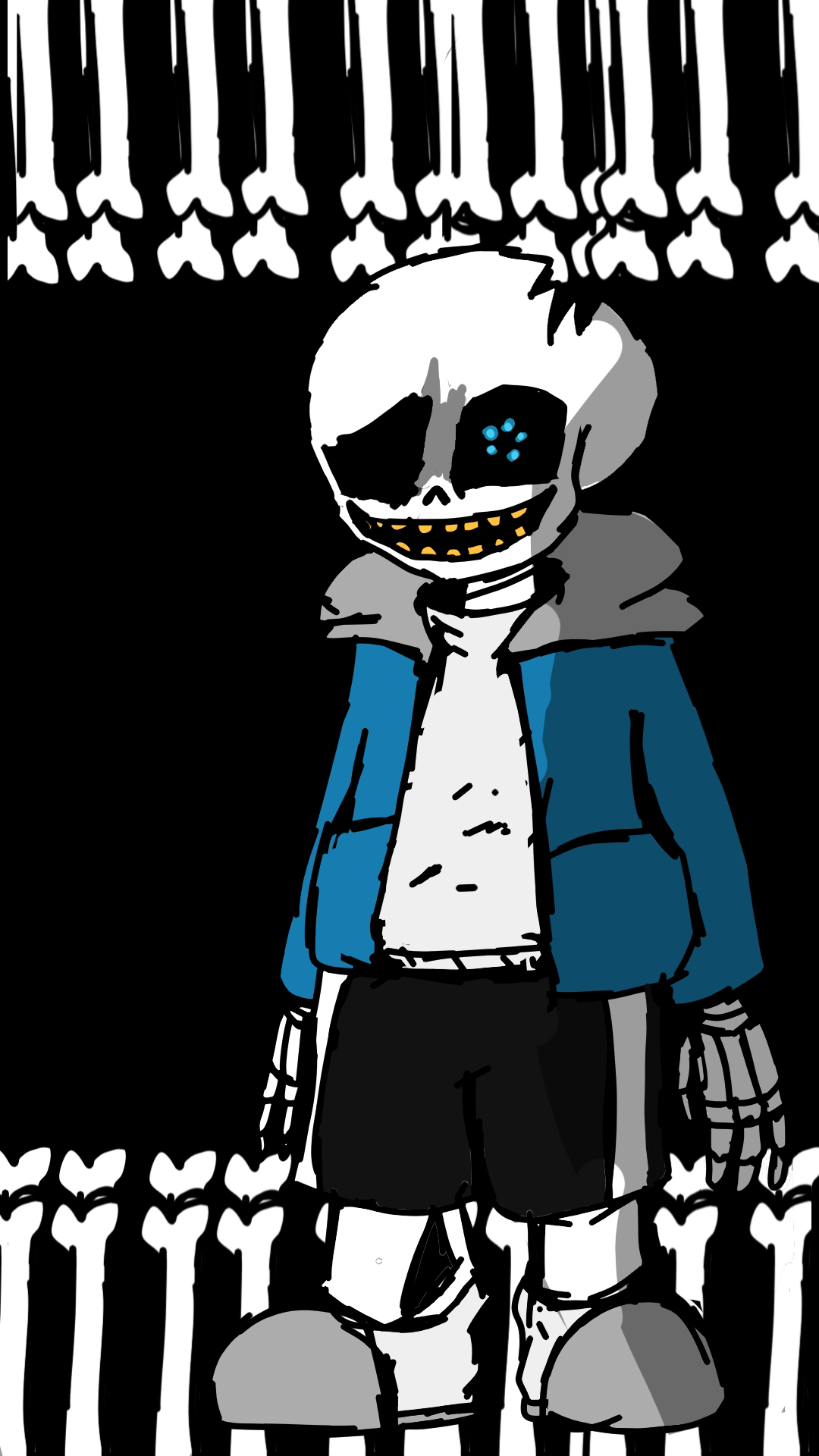 传说之下au膏盲怪疫sins指绘 重置版(是画渣)